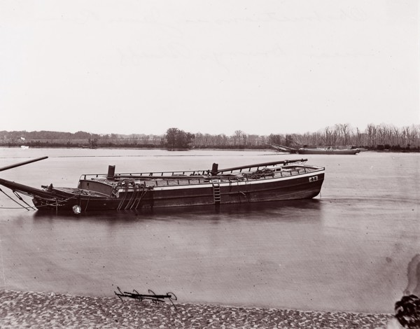 Deep Bottom, James River, 1864. Formerly attributed to Mathew B. Brady.