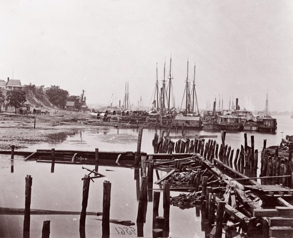 City Point, Virginia, 1861-65. Formerly attributed to Mathew B. Brady,