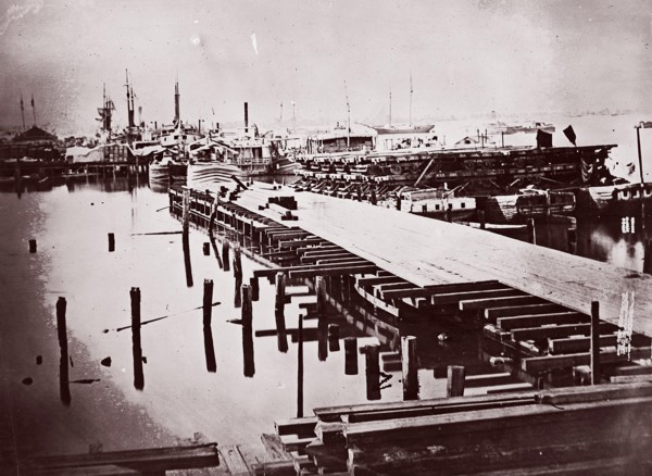 City Point, Virginia, 1861-65. Formerly attributed to Mathew B. Brady.