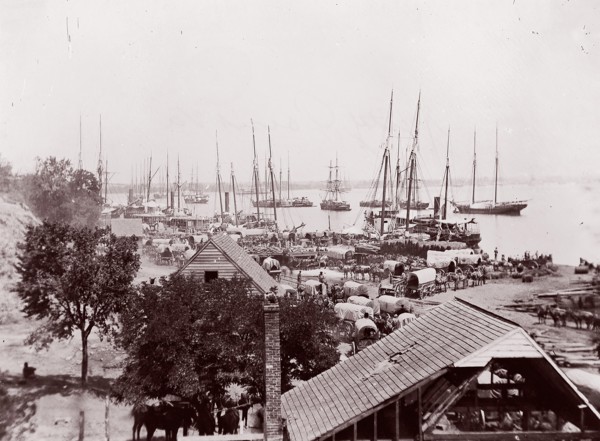 City Point, Virginia, 1861-65. Formerly attributed to Mathew B. Brady.