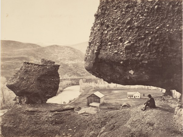 Hanging Rock, Foot of Echo Cañon, 1867-68.