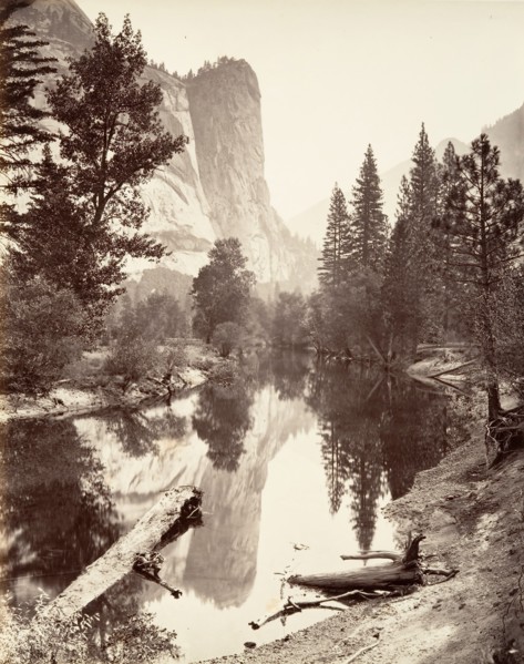 Washington Tower, Yosemite, ca. 1872, printed ca. 1876.