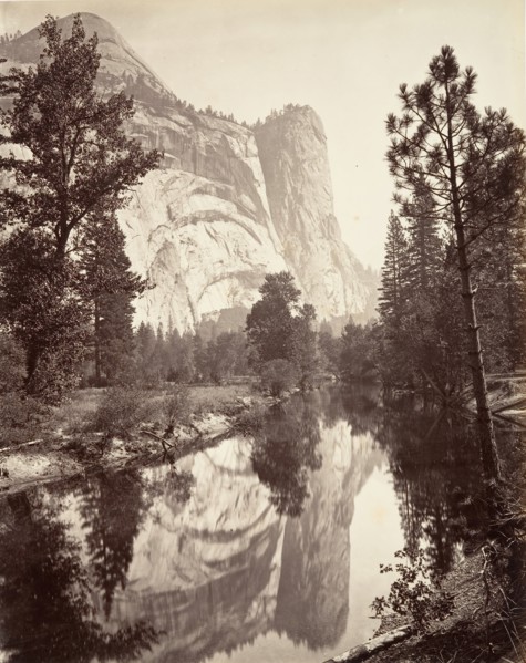 Washington Tower, Yosemite, ca. 1872, printed ca. 1876.