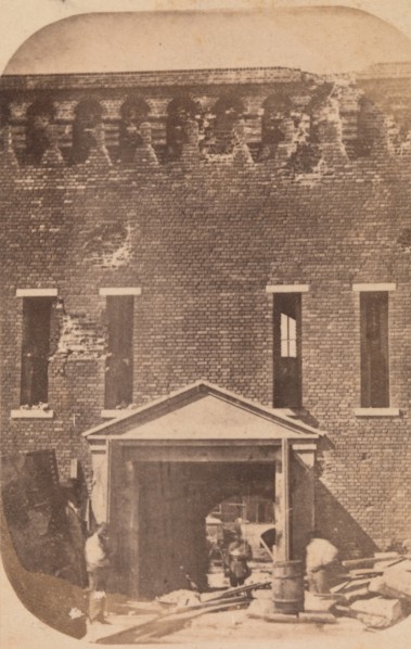 The Evacuation of Fort Sumter, April 1861.