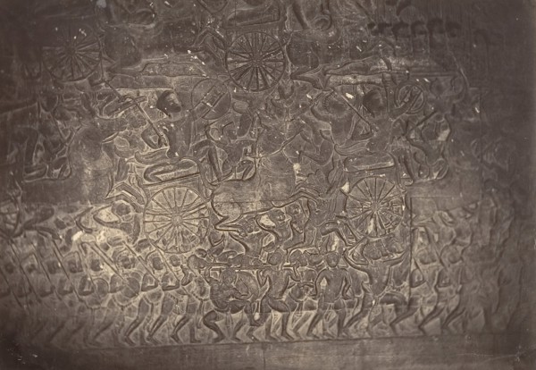 Bas-relief de la Grande Galerie de la Pagode, 1866.