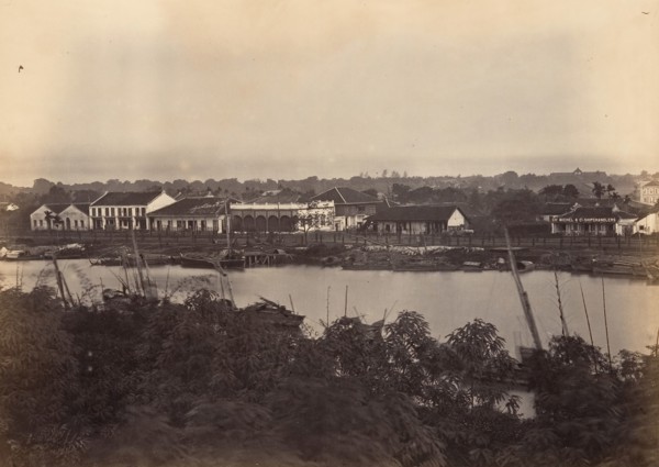 Vue de Saïgon (Feuille No. 2), 1866.