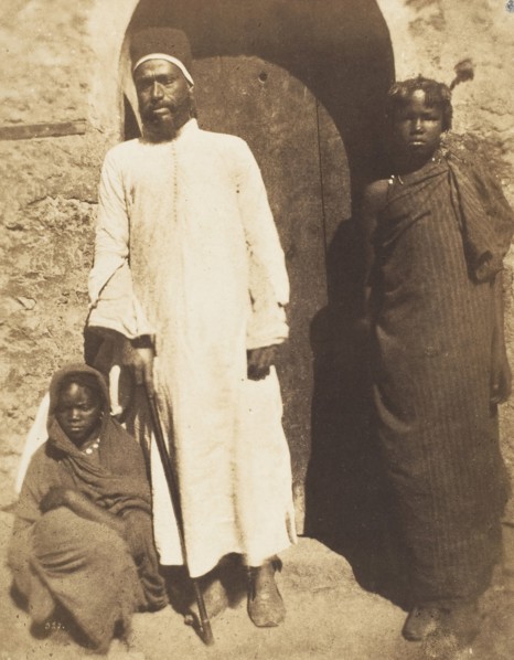 Abu Nabut and Negro Slaves in Cairo, April 22, 1852.