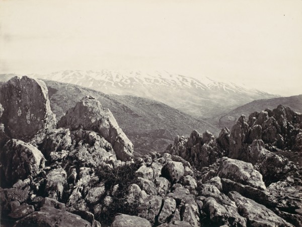 Mount Hermon, The Mount of Transfiguration, ca. 1857.