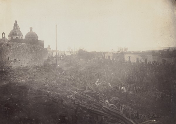 Architectural Study in Mexico, 1864-69.