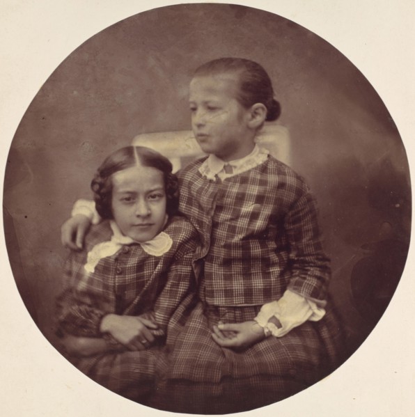 Hermine and Marie Antoine, 1850s-60s.