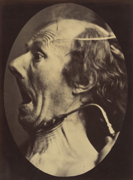 Figure 63: Expression of terror, 1854-56, printed 1862.