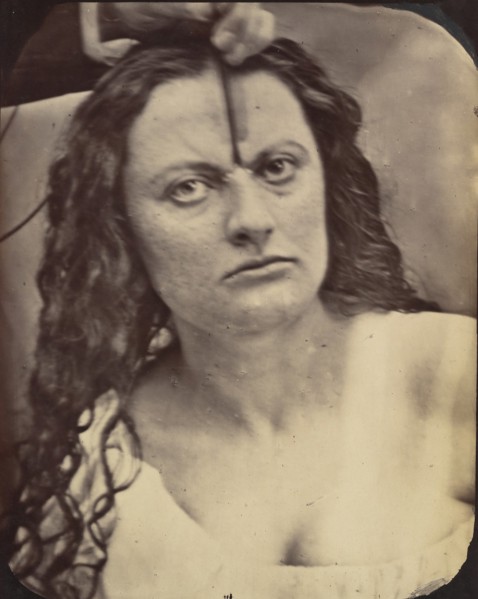 Figure 81: Lady Macbeth, moderate expression of cruelty, 1854-56, printed 1862.