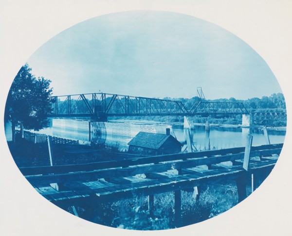 No. 186. Chicago, Burlington & Northern Rail Road Bridge Across Mouth of St Croix River, 1891.