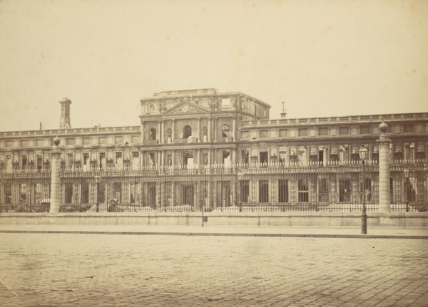 [The Tuileries after the Commune], 1871.