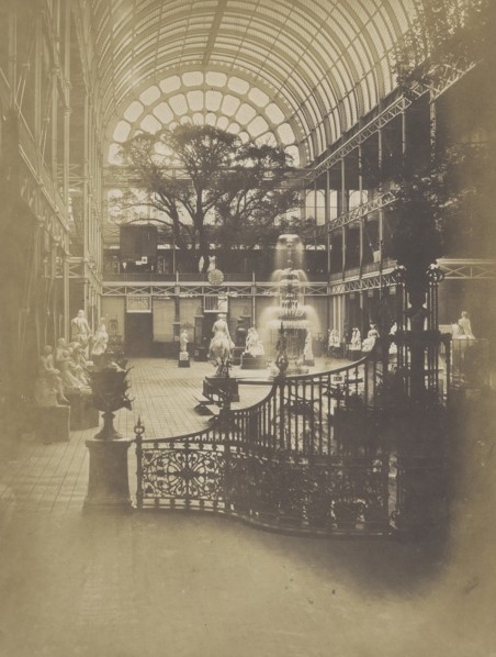 View of Transept, Looking South, 1851.