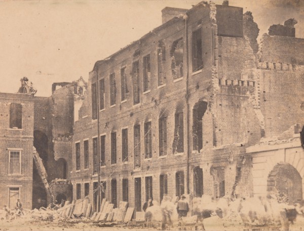 The Evacuation of Fort Sumter, April 1861, April 1861.