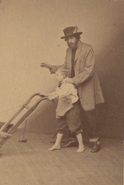 Edward Everett Hale and Son, ca. 1865.