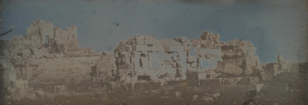 Hexagonal Court, Temple of Jupiter, Baalbek, 1843.