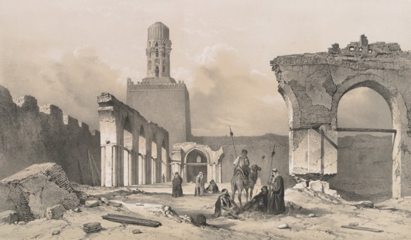 14. Mosquée el Hakem, au Kaire, 1843.