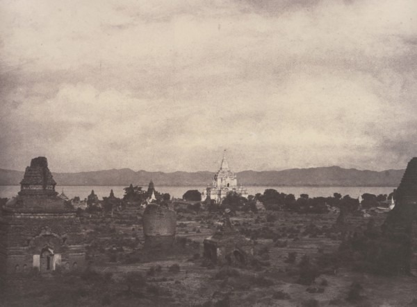 Pugahm Myo: Distant View of Gauda-palen Pagoda, August 20-24, 1855.
