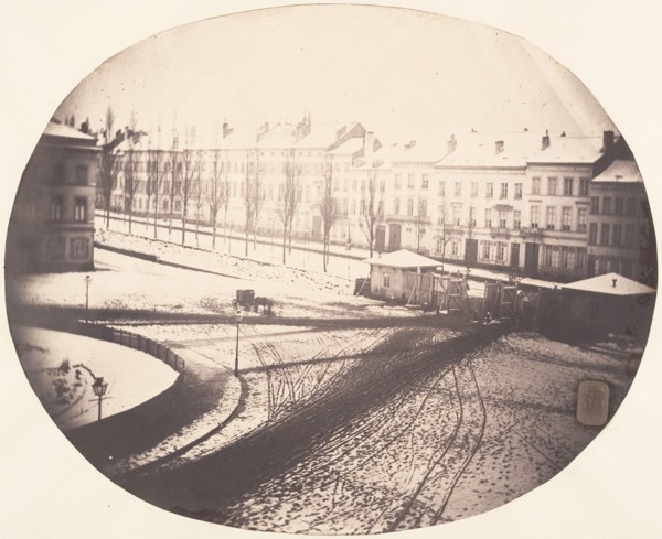View of the Square in Melting Snow, 1854-56.