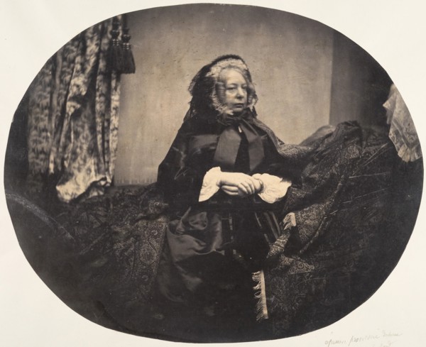 [Elderly Lady Sitting], 1854-56.