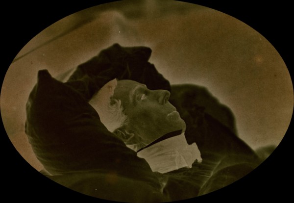 Jacques-Joseph Ebelmen on his Deathbed, March 31, 1852 .