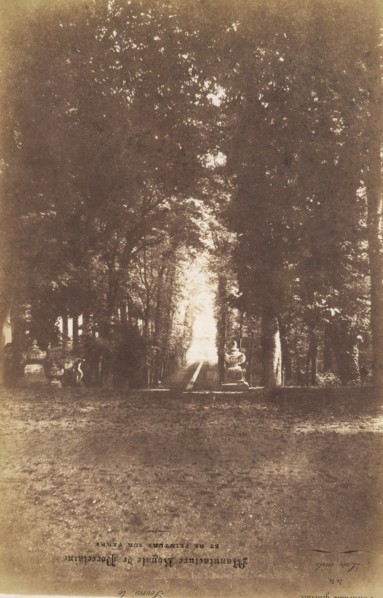 [Gardens of the Chàteau de Saint-Cloud], ca. 1853.