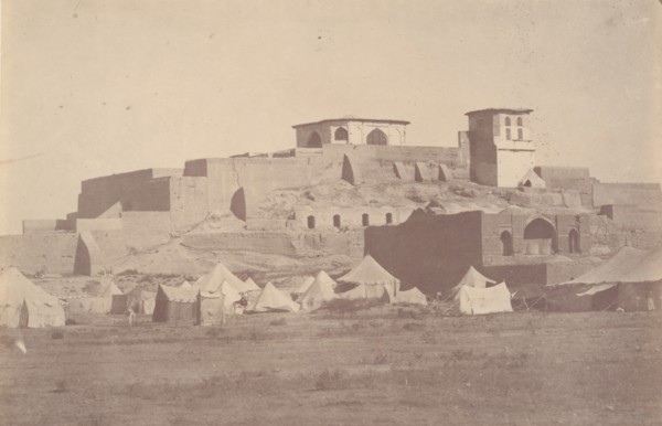 [A Persian Citadel in the Environs of Sultaniye], 1840s-60s.