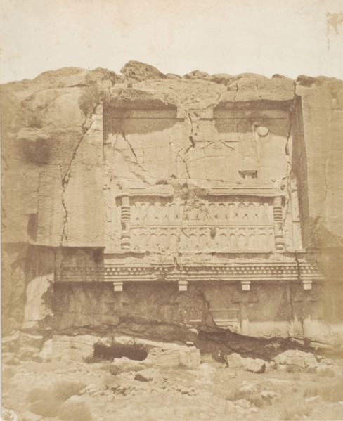 Tomba sulla rocca a Persepolis, 1858.