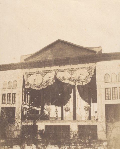[Peacock's Throne Room, Teheran], 1858.