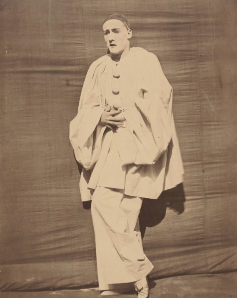 Pierrot in pain, ca. 1854-55.