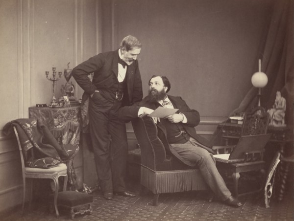 Louis Robert and Olympe Aguado, ca. 1860.