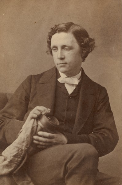 Lewis Carroll (Charles Lutwidge Dodgson), 1863.