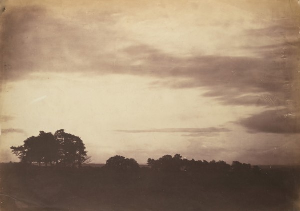 Landscape with Clouds, probably 1856.