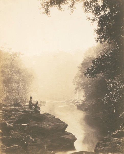 Wharfe and Pool, Below the Strid, 1854.