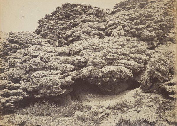 Tufa Rocks, Pyramid Lake, Nevada, 1867.