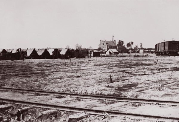 Warren Station, Virginia, 1861-65. Formerly attributed to Mathew B. Brady.