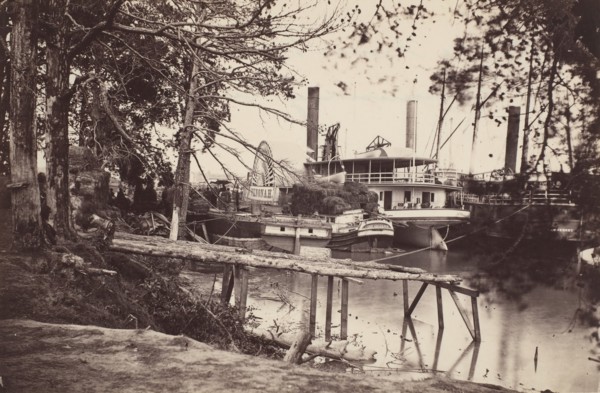 White House Landing, Pamunkey River, 1864.
