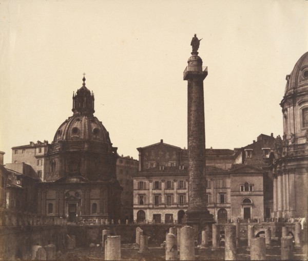 Antonine Column, Rome, 1850s.
