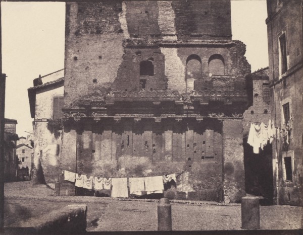 Casa di Rienzi, Rome, ca. 1855.