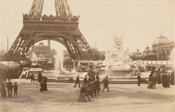 Eiffel Tower, 1890s.
