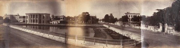 New Tank in Camac Street, Chowringhee, Calcutta, 1858-61.