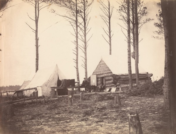 Copying Maps, Photographic Headquarters, Petersburg, Virginia, March 1865.