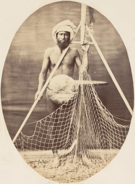 Pullah Fisherman, 1860s.