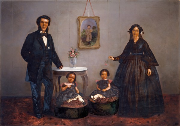 Family Portrait, ca. 1855.