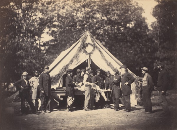 Operating Tent, Camp Letterman, Gettysburg, Pennsylvania, 1863.