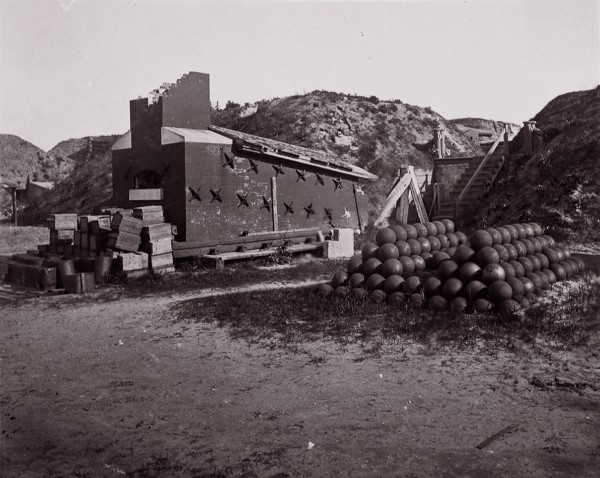 Cannon, 1861-65. Formerly attributed to Mathew B. Brady.