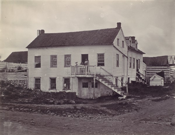 Gettysburg. John Burns House, 1863. Formerly attributed to Mathew B. Brady.
