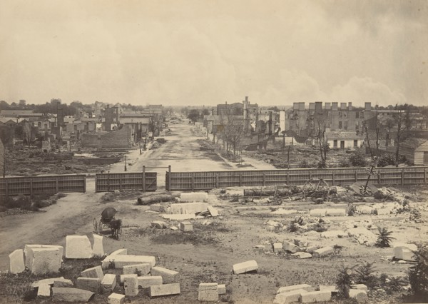 Columbia from the Capitol, 1860s.